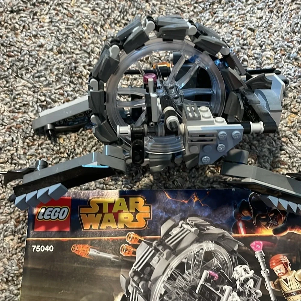 LEGO Star Wars 75040 General Grievous' Wheel Bike incomplete